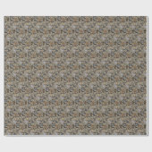 Halloween schets:  naadloos cadeaupapier (Vlak)