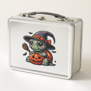 Halloween Schildpad Heks Hoed Kostuum Spooky