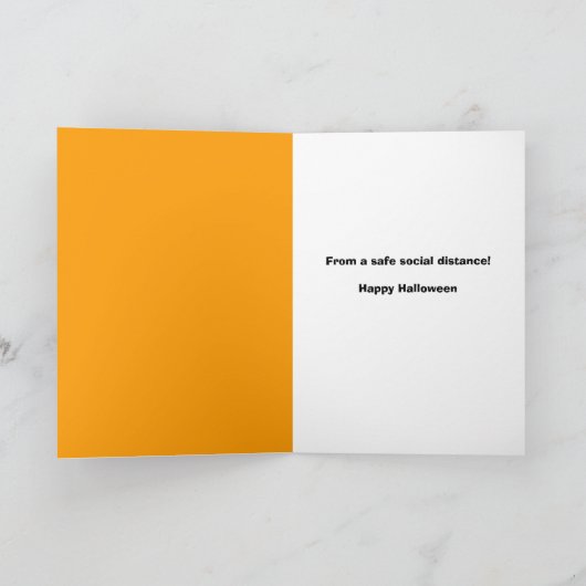 Halloween schildpad in heks Pet en gezichtsmasker Feestdagen Kaart (Binnen)