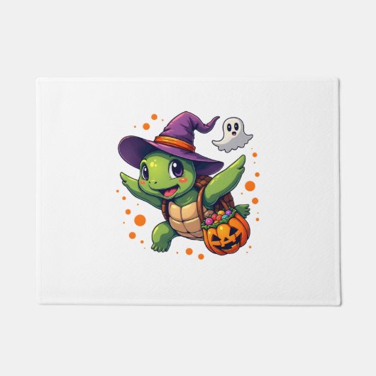 Halloween Schildpad Tortoise Kostuum Mannen Vrouwe Deurmat (Voorkant)