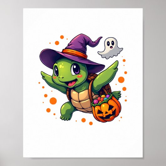 Halloween Schildpad Tortoise Kostuum Mannen Vrouwe Poster (Voorkant)