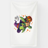 Halloween Schildpad Tortoise Kostuum Mannen Vrouwe Spandoek (Verticaal)