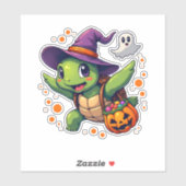 Halloween Schildpad Tortoise Kostuum Mannen Vrouwe Sticker (Vel)