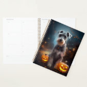 Halloween Schnauzer met pompoenen Planner (Display)