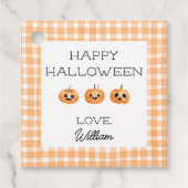 Halloween School Class Party Gift Treat Label (Voorkant)