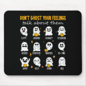 Halloween School Counselor Don't Ghost Your Feelin Muismat (Voorkant)