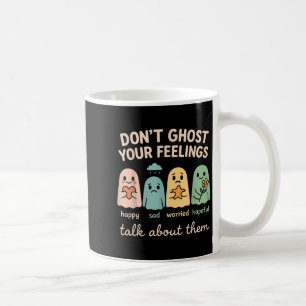 Halloween School Psycholoog Shirt Doe Niet Geesten Koffiemok