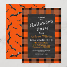 Halloween schoolbord