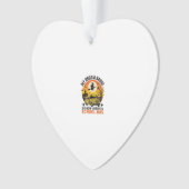 Halloween Schoolbus Heks Vintage Onderwijsontwerp_ Ornament (voorkant)