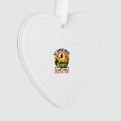 Halloween Schoolbus Heks Vintage Onderwijsontwerp_ Ornament (voorkant)