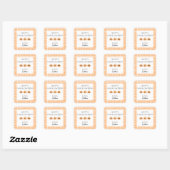 Halloween Schoolfeest Cadeau Behandeling Tag Label (Vel)