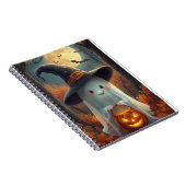 Halloween schoolschrift - Griezelige terug naar sc Notitieboek (Rechterzijde)