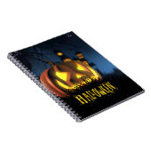 Halloween schoolschrift notitieboek (Rechterzijde)
