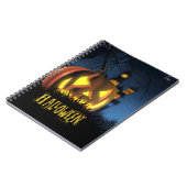 Halloween schoolschrift notitieboek (Linkerzijde)