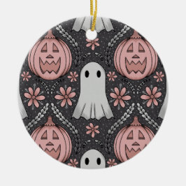 Halloween schoonheid keramisch ornament