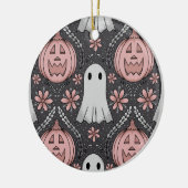 Halloween schoonheid keramisch ornament (Links)