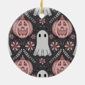 Halloween schoonheid keramisch ornament (Achterkant)
