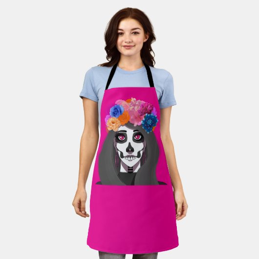 Halloween   schort (Gedragen)