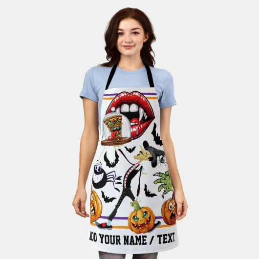 HALLOWEEN SCHORT All-Over Print Schort (Gedragen)