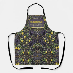 Halloween Schort Gotische Botanische Citroen