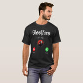 Halloween schreeuwen dat je ophangt t-shirt (Voorkant volledig)