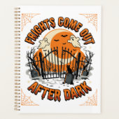 Halloween-schrik na zonsondergang planner (Voorkant)