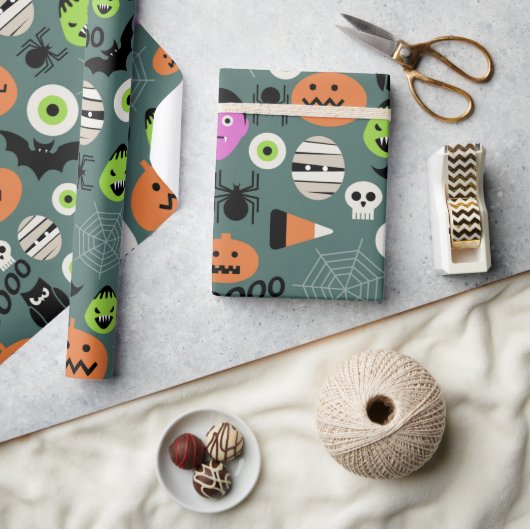 Halloween Schrik Nacht Cadeaupapier (Crafts)
