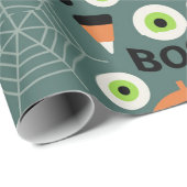 Halloween Schrik Nacht Cadeaupapier (Rol Hoek)