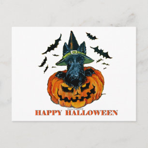 Halloween Scottie Briefkaart