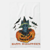 Halloween Scottie Theedoek (Verticaal)