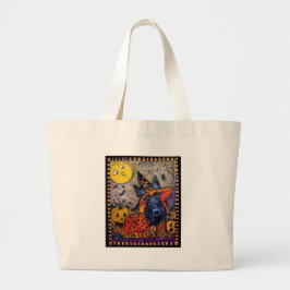 Halloween Scottish Terrier Grote Tote Bag