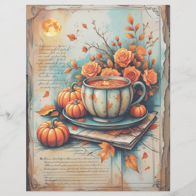  Halloween Scrapbook Paper (Voorkant)
