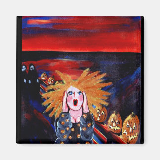 Halloween Scream Diva Magnet