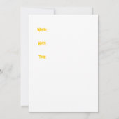 Halloween Scream Kaart (Achterkant)