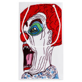 HALLOWEEN SCREAMING CLOWN treat tas Klein Cadeauzakje (Achterkant)