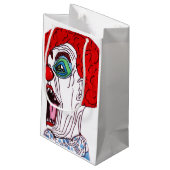 HALLOWEEN SCREAMING CLOWN treat tas Klein Cadeauzakje (Achterkant Gekanteld)