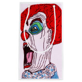 HALLOWEEN SCREAMING CLOWN treat tas Klein Cadeauzakje (Voorkant)