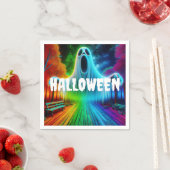 Halloween Screaming Ghost Servet (Insitu)