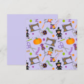 Halloween Seamstress Seamress Notions (Voorkant / Achterkant)