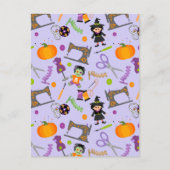 Halloween Seamstress Seamress Notions Briefkaart (Voorkant)