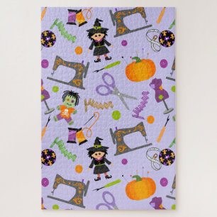 Halloween Seamstress Seamress Notions Legpuzzel