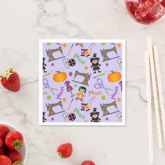 Halloween Seamstress Seamress Notions Servet (Insitu)