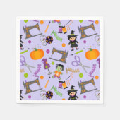 Halloween Seamstress Seamress Notions Servet (Voorkant)