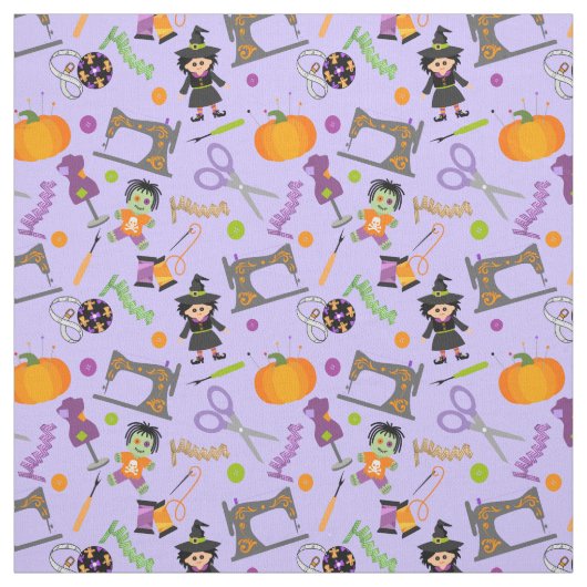 Halloween Seamstress Seamress Notions Stof (Swatch)