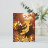 Halloween seance briefkaart (Staand voorkant)