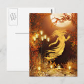 Halloween seance briefkaart (Voorkant / Achterkant)