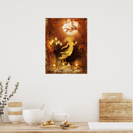 Halloween seance poster (Keuken)