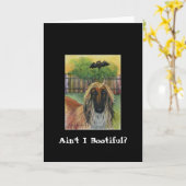 Halloween Selena Kaart (Gele Bloem)