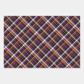 Halloween Set 2: Bat & Two Plaid Patterns Inpakpapier Vel (Voorkant 2)