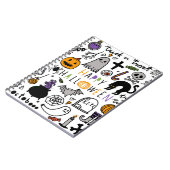 Halloween  set. Cute halloween icon verzamelt Notitieboek (Linkerzijde)